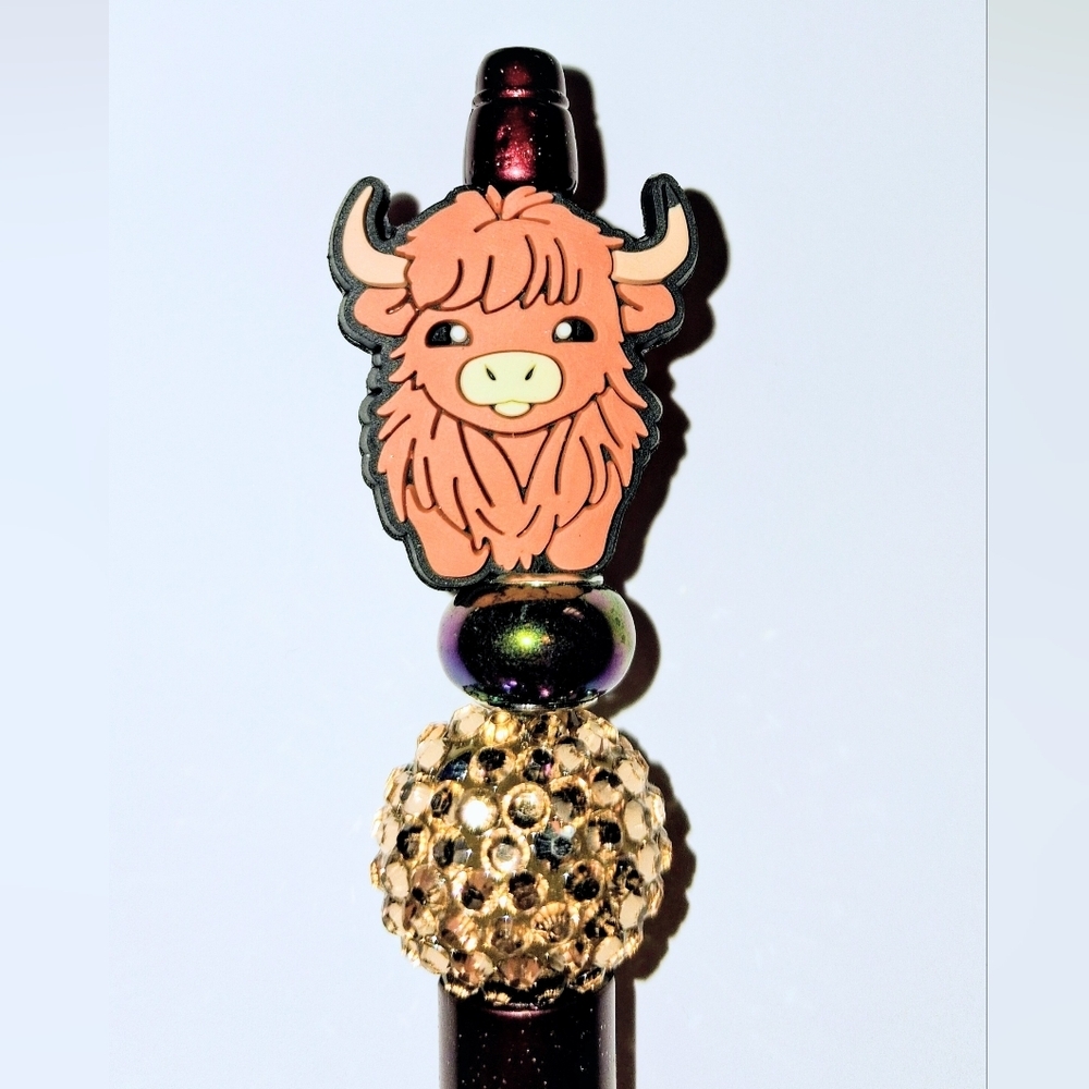 🖤 HIGHLAND COW - CHARM PEN
